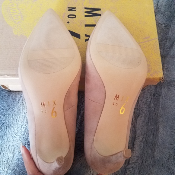 Mix No.6 Nude Heels size 10 NWOT - Picture 5 of 8